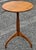 Late 20th Century Manner Stephen Swift Stained Solid Cherry Pedetal Spider Side Table Candle Stand For Sale - Image 5 of 7
