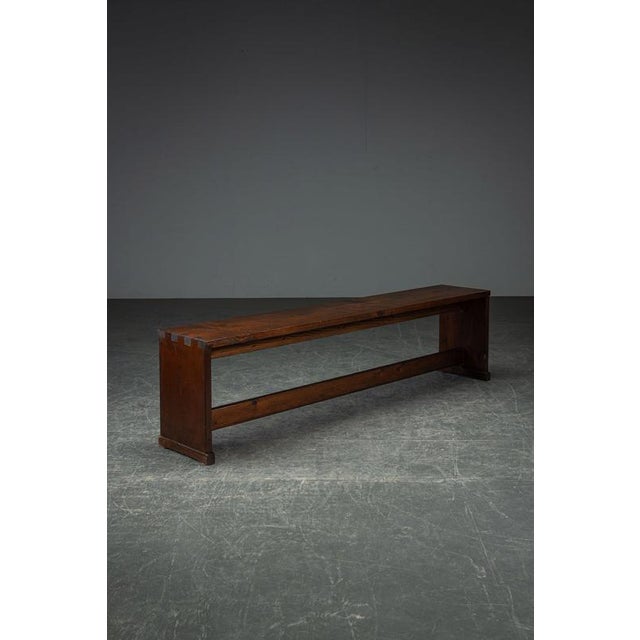 French Modernist Bench, 1950s For Sale - Image 4 of 10