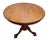 1980s 1980s Round Expansion Dining Room Kitchen Table Solid Cathedral Oak Carved Claw Feet For Sale - Image 5 of 15