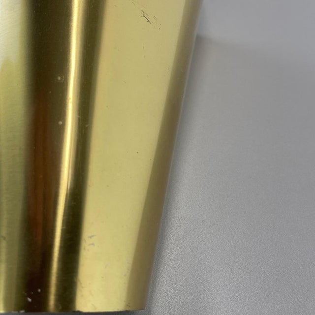 Brass Hole Pattern Theatre Wall Light in the style of Stilnovo, Italy, 1950s For Sale - Image 9 of 17