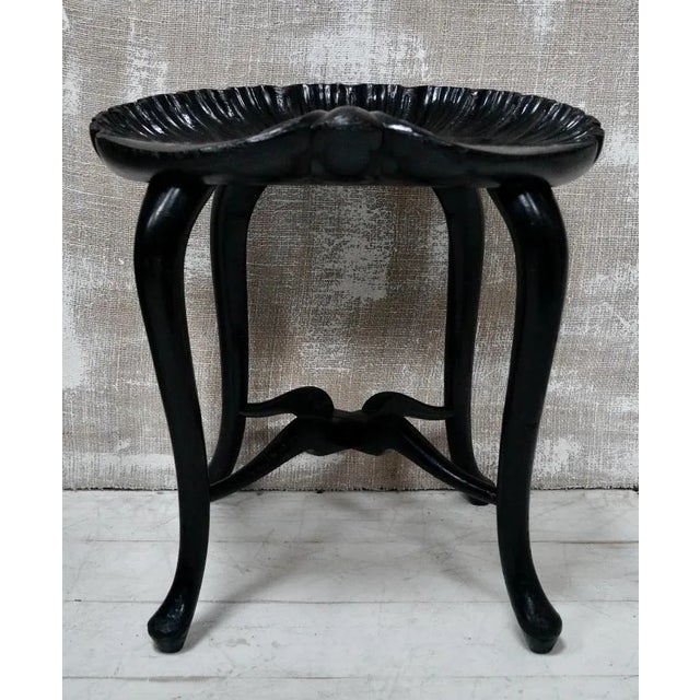 Antique Venetian Grotto Music Stool For Sale - Image 6 of 8