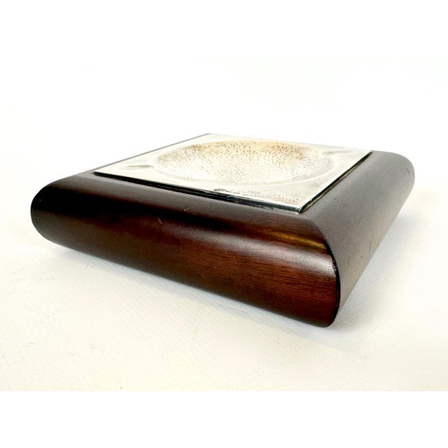 Mid-Century Modern Italian Silver Ashtray from Ottaviani, 1960s For Sale - Image 4 of 13