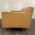 Dunbar Furniture Mid Century Modern Edward Wormley for Dunbar Tan Leather Sofa With Brass Legs For Sale - Image 4 of 12