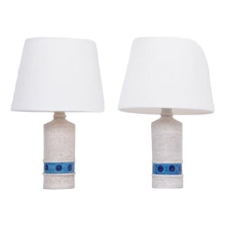 Ceramic Table Lamp Bases by Aldo Londi for Bitossi, 1970s, Set of 2 For Sale