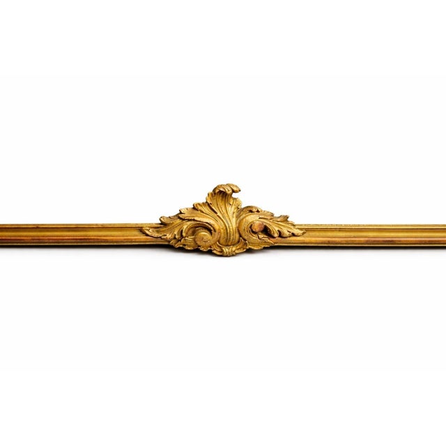A stunning large full length statement mirror. A decorative piece of french elegance Condition – vintage condition...