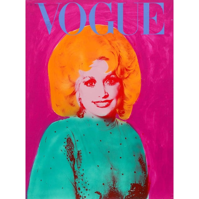 Figurative Dolly Parton Painting by Dane Shue For Sale - Image 3 of 3