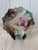 Victorian Antique Mz Austria Rose Porcelain Plate, Scalloped Gold Rim, Green Floral Cabinet Plate, Moritz Zdekauer, Circa 1900 For Sale - Image 3 of 9
