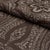 Schumacher Sample - Schumacher Amara Paisley Fabric In Mocha For Sale - Image 4 of 6