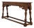 Antique Jacobean Carved Oak Bench, 1600s For Sale