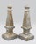 Taupe Pair Vintage Carved Lightweight Wooden Obelisks – 13.25” Architectural Accents From Indonesia - Neoclassical & Palm Beach Chic. See Pics! For Sale - Image 8 of 9
