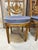 Gold Louis XVI Style Chairs in Gilded Wood, 1930s, Set of 2 For Sale - Image 8 of 9