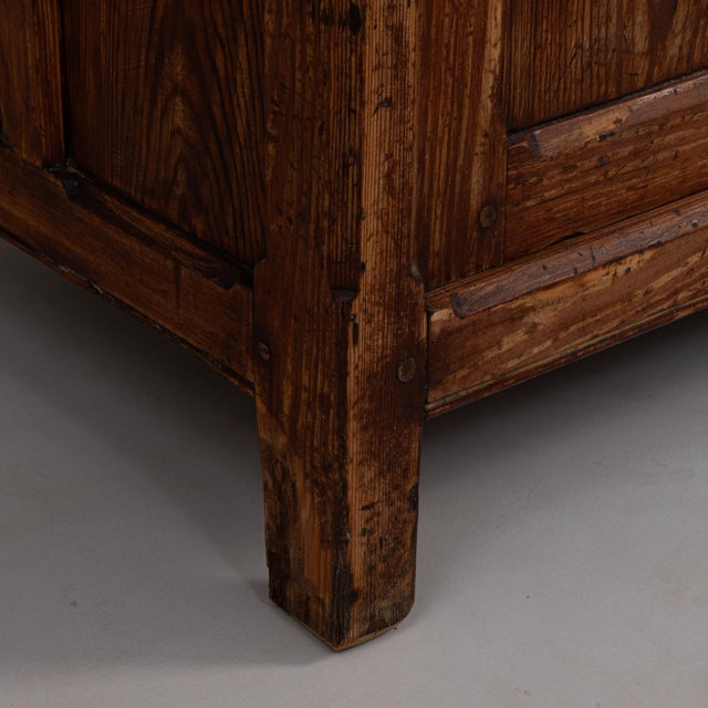 Wood 1900s Belgian Provincial Wooden Cupboard For Sale - Image 7 of 18