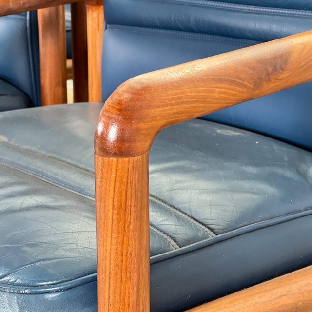 Wood Walnut Dining Armchairs by Gordon Russell, 1960s, Set of 8 For Sale - Image 7 of 11