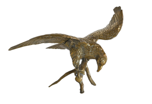 Large Brass Eagle, 1950s