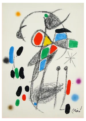 Joan Miró, Maravillas Con Variations Acrosticas 18, 1975, Lithograph