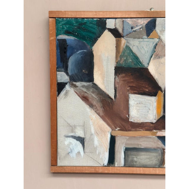 Arne Tengblad, Komposition, 1950s, Oil on Canvas, Framed For Sale - Image 14 of 18