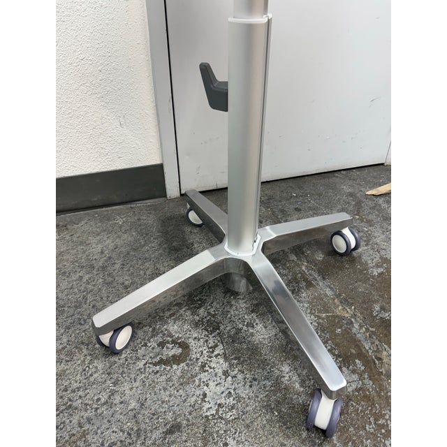 Ergotron Mobile Adjustable Desk For Sale - Image 10 of 12