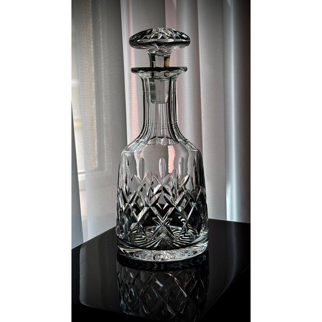 1970s Vintage Crystal Decanter in Ashford Pattern from Stuart, 1970s For Sale - Image 5 of 17