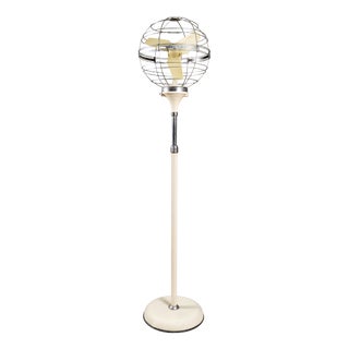 Zodiaco Pedestal Fan in Metal and Plastic by San Giorgio, 1950s For Sale
