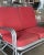 Post-war outdoor patio aluminum Slider Settee With double Poles Armrest. This Mid-century patio/outdoor settee consists of...