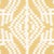 Schumacher SAMPLE - Schumacher Asaka Ikat Fabric In Buttercup For Sale - Image 4 of 4