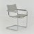1 of 3 mid century matteo grassi mg5 cantilever armchair by mart stam, italy, 1980s – model b34, grey leather a stunning...