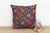 Early 18th Century Hand Embroidered Cross Motif Antique Jaisalmer Pillow For Sale - Image 5 of 6