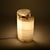 1990s Alabaster Spiral Table Lamp, 1990s For Sale - Image 5 of 12