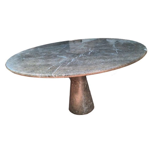 Stone M1 Table in Green Mondragone Marble by Angelo Mangiarotti for Skipper, 1960s For Sale - Image 7 of 7