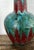 Vintage Tall Ceramic Glazed Ribbed Vase For Sale - Image 10 of 12