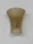 Beige Vintage Wall Sconces in Pressed Molded Murano Glass, Italy, 1980, Set of 2 For Sale - Image 8 of 9