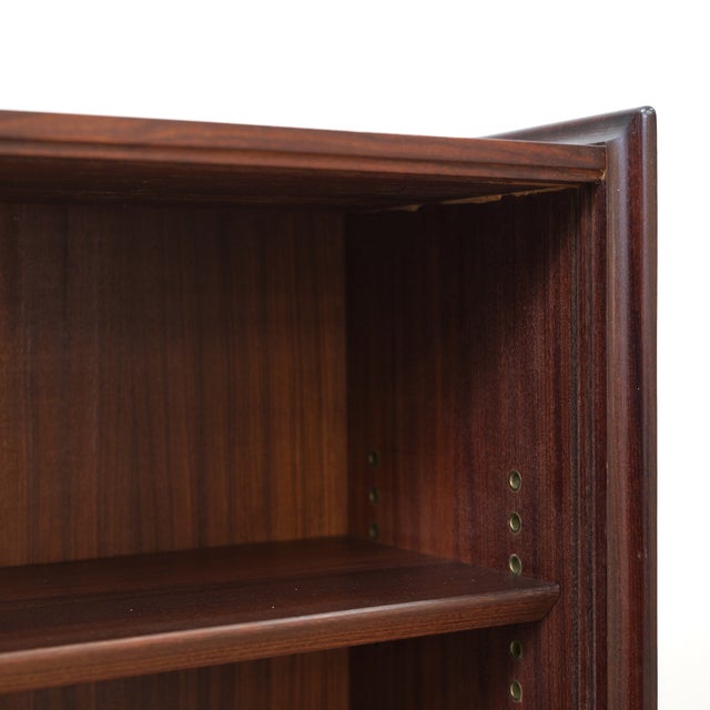 Wood Mid Century China Cabinet by Dalescraft For Sale - Image 7 of 9