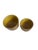 Mid-Century Modern Two Aldo Londi for Bitossi Ceramic Mustard Flower Pots For Sale - Image 3 of 8