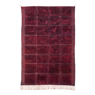Hand-Knotted Wool Rug by Azele Studio For Sale
