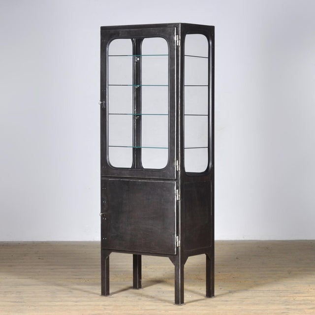 Industrial Vintage Medical Cabinet, 1970s For Sale - Image 3 of 10