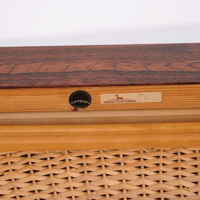 Model 40 Rosewood Side Table by Severin Hansen for Haslev Møbelfabrik, 1960 For Sale - Image 9 of 11