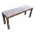 Tortoiseshell Laminate Parsons Sofa Table For Sale