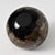 Glass Azurene Series Vase in Black Glass from Isle of Wight, 1980s For Sale - Image 7 of 9
