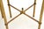 Vintage French Brass and Marble Side Tables, 1960, Set of 2 For Sale - Image 10 of 11