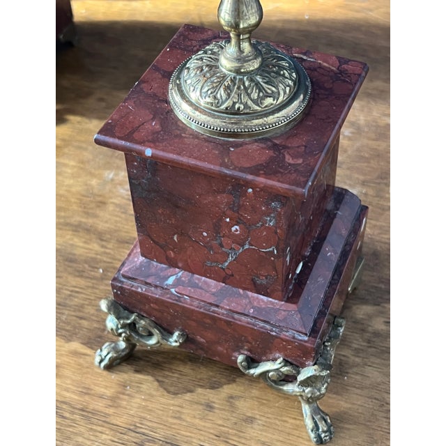 Antique Pair of French Candelabra For Sale - Image 15 of 18