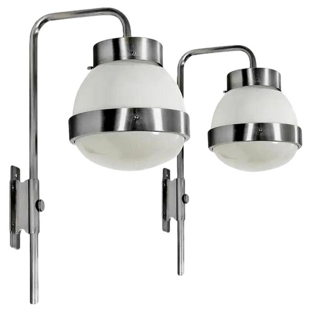 Wall Lamps by Mazza for Artemide, 1965, Set of 2 For Sale - Image 9 of 9