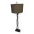 Pottery Barn Sabina Wrought Iron Figural Floor Lamp For Sale