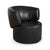 Set of Model 684 Lounge Chair and Ottoman in Black Leather from Rolf Benz For Sale - Image 6 of 17