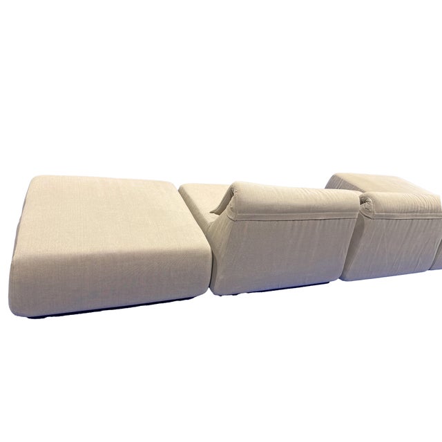 Textile Moroso Highlands Modular Sectional Sofa by Patricia Urquiola - 4 Piece Set For Sale - Image 7 of 12