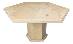 Italian Octagonal Marble Dining Table, 1970s