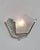 Art Deco Pair of 1930s Hanots French Art Deco Nickeled Bronze Fan Wall Sconces - 2 Pairs Available For Sale - Image 3 of 13