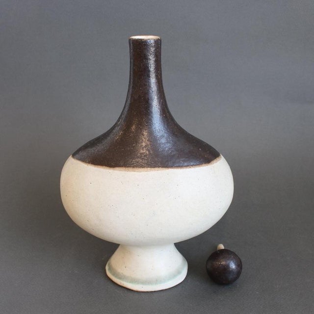 Vintage Italian Ceramic Amphora by Bruno Gambone, 1980s For Sale - Image 16 of 18