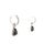3.53 Carat Black Diamond White Diamond White Gold Dangle Earrings, A Pair For Sale - Image 4 of 4