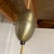 1950s Vintage MCM 18" Brass Pull-Down Saucer Pendant Light For Sale - Image 5 of 6