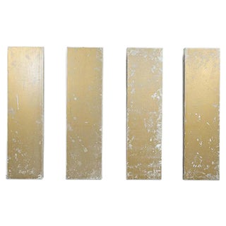 Large Vintage Letter Elements for I, L, U and O, Set of 4 For Sale